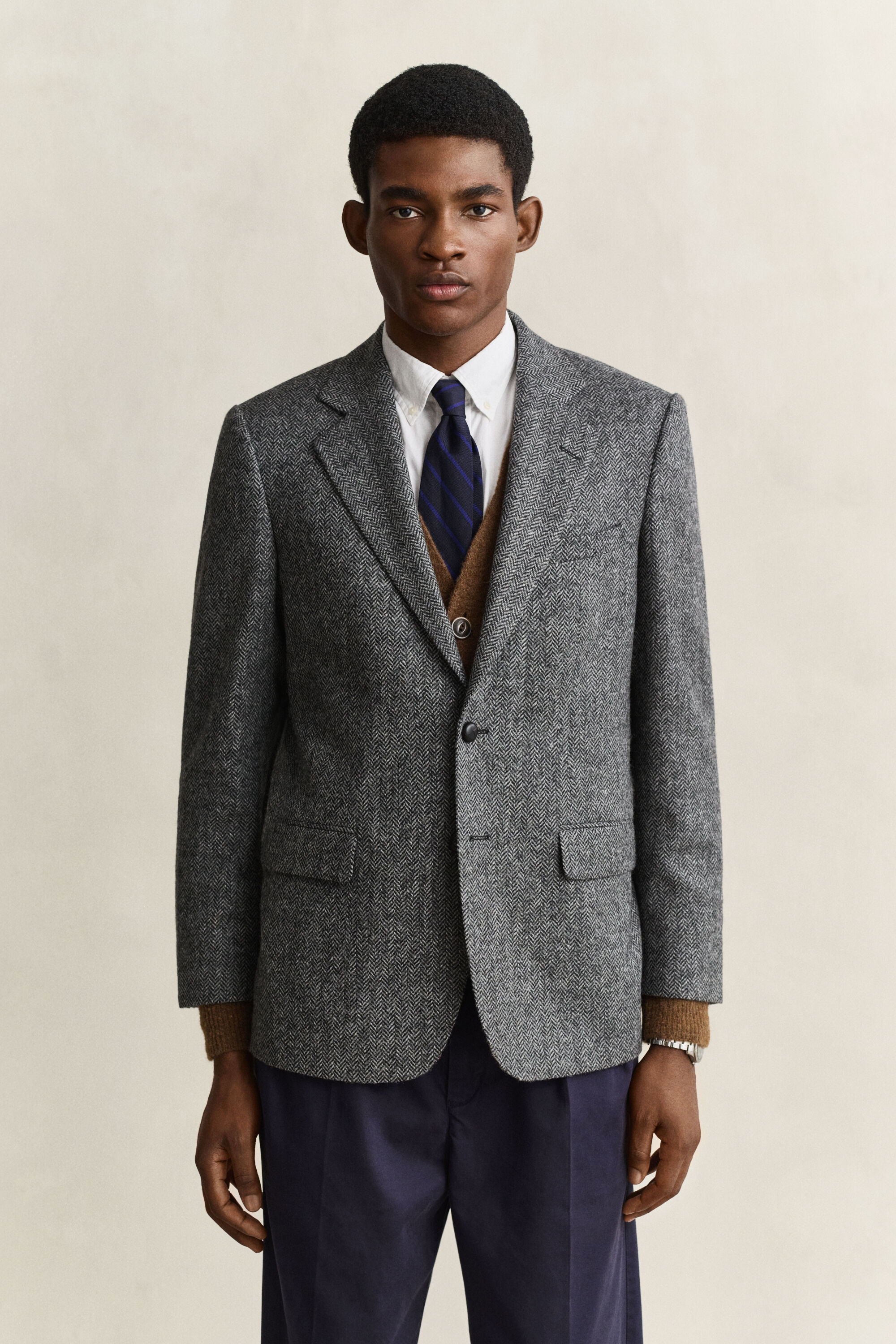 Gant x Yale tweed blazer