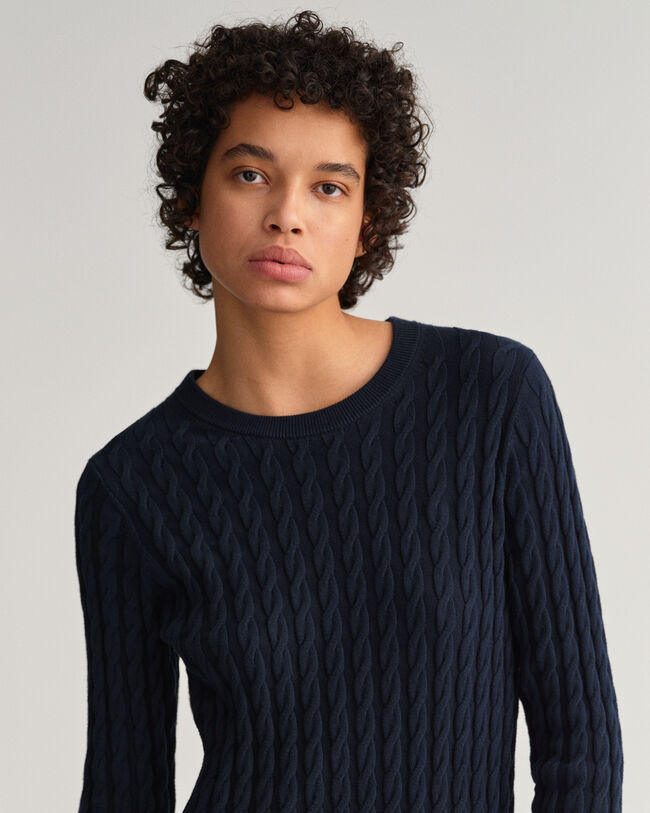 Jurk met gedraaide kabels