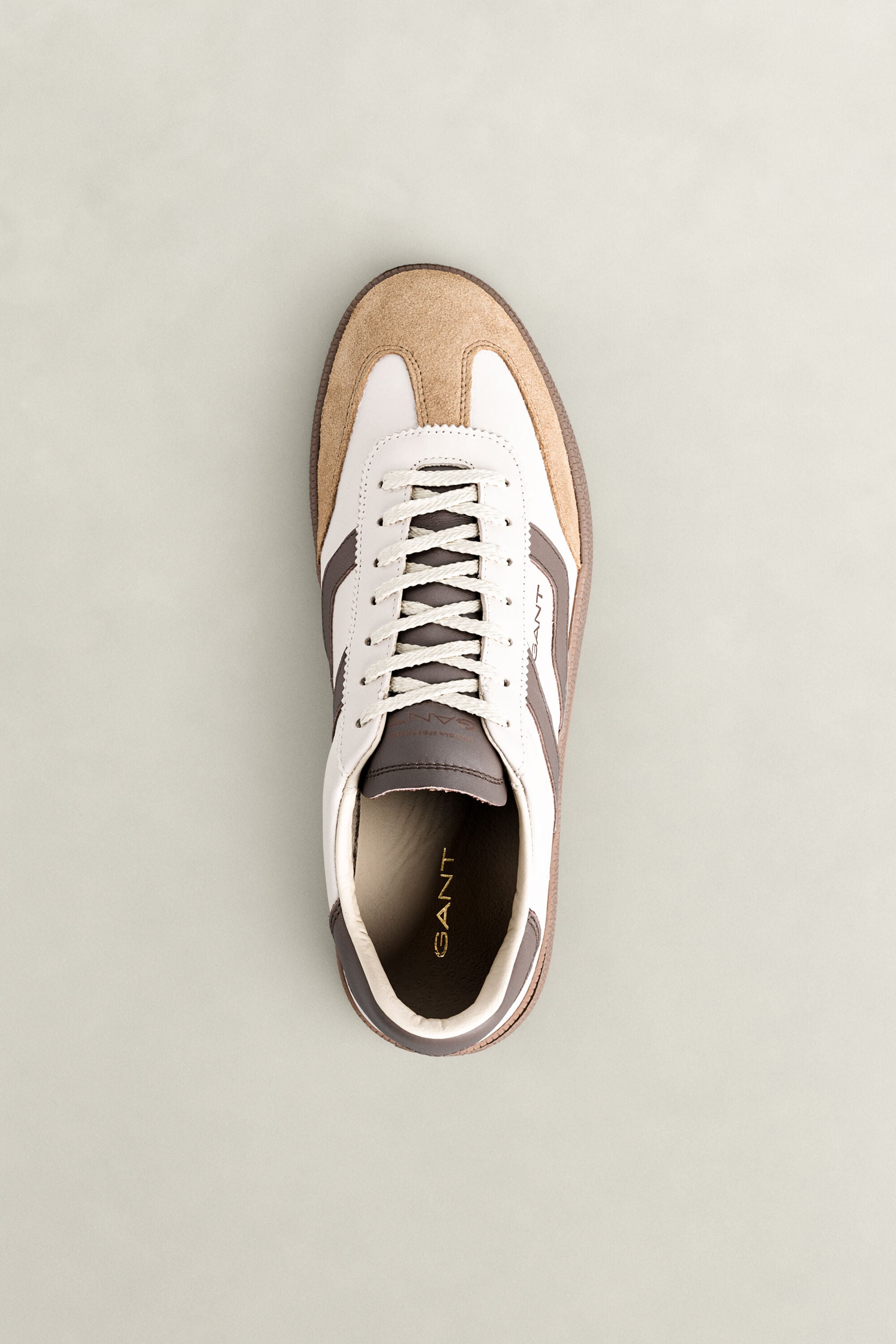 Cuzmo sneakers van leer en suède