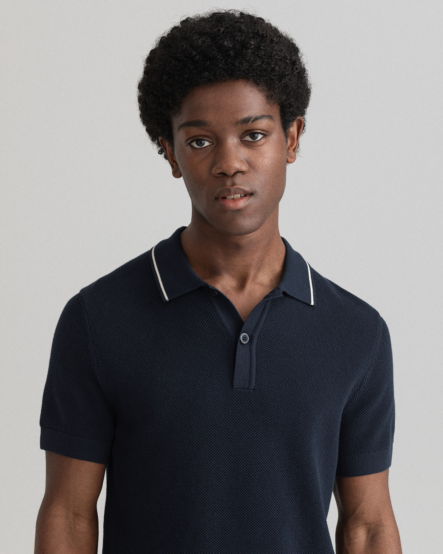 Piqué Texture poloshirt