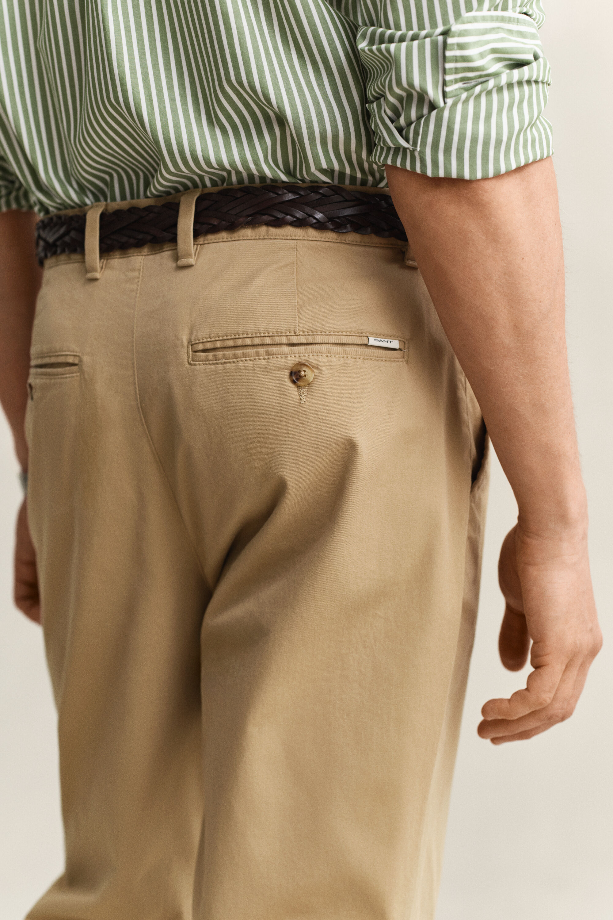 Klassieke chino met normale pasvorm