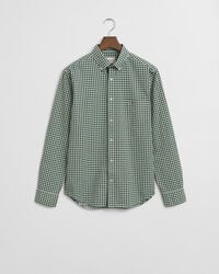 Regular Fit Classic overhemd met Gingham-ruitje van poplin