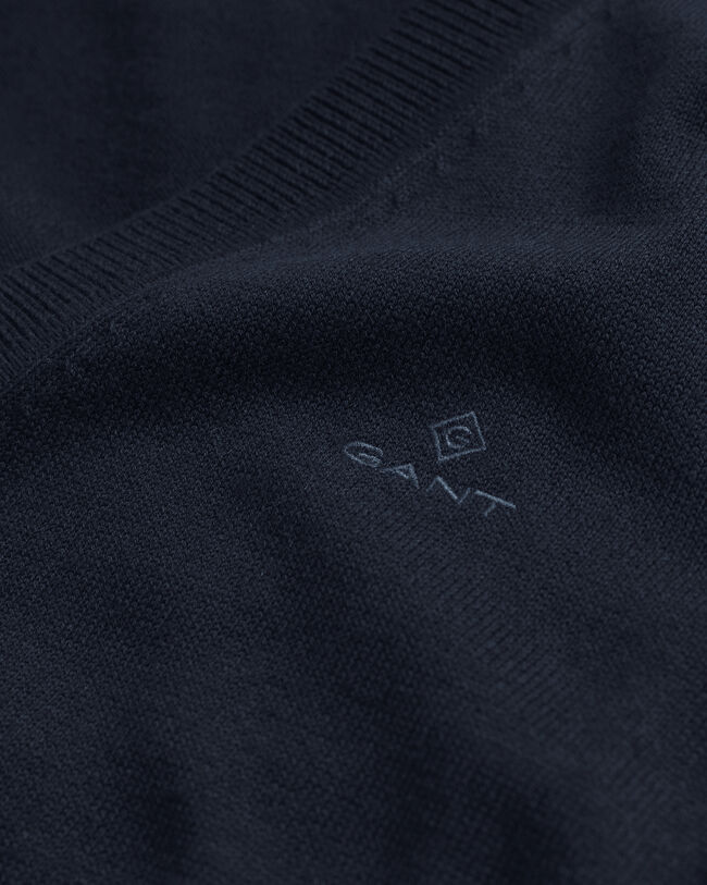 Vest met V-hals van licht katoen