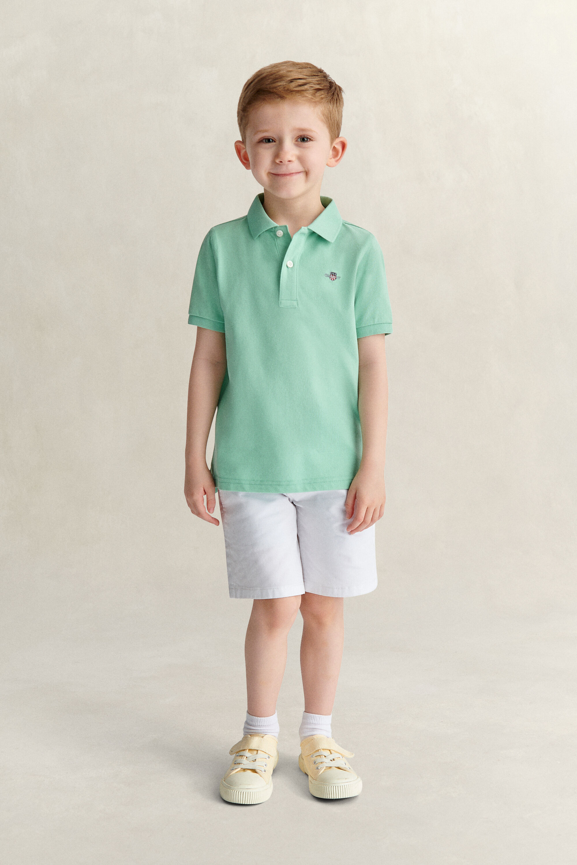 Kids Shield piqué poloshirt