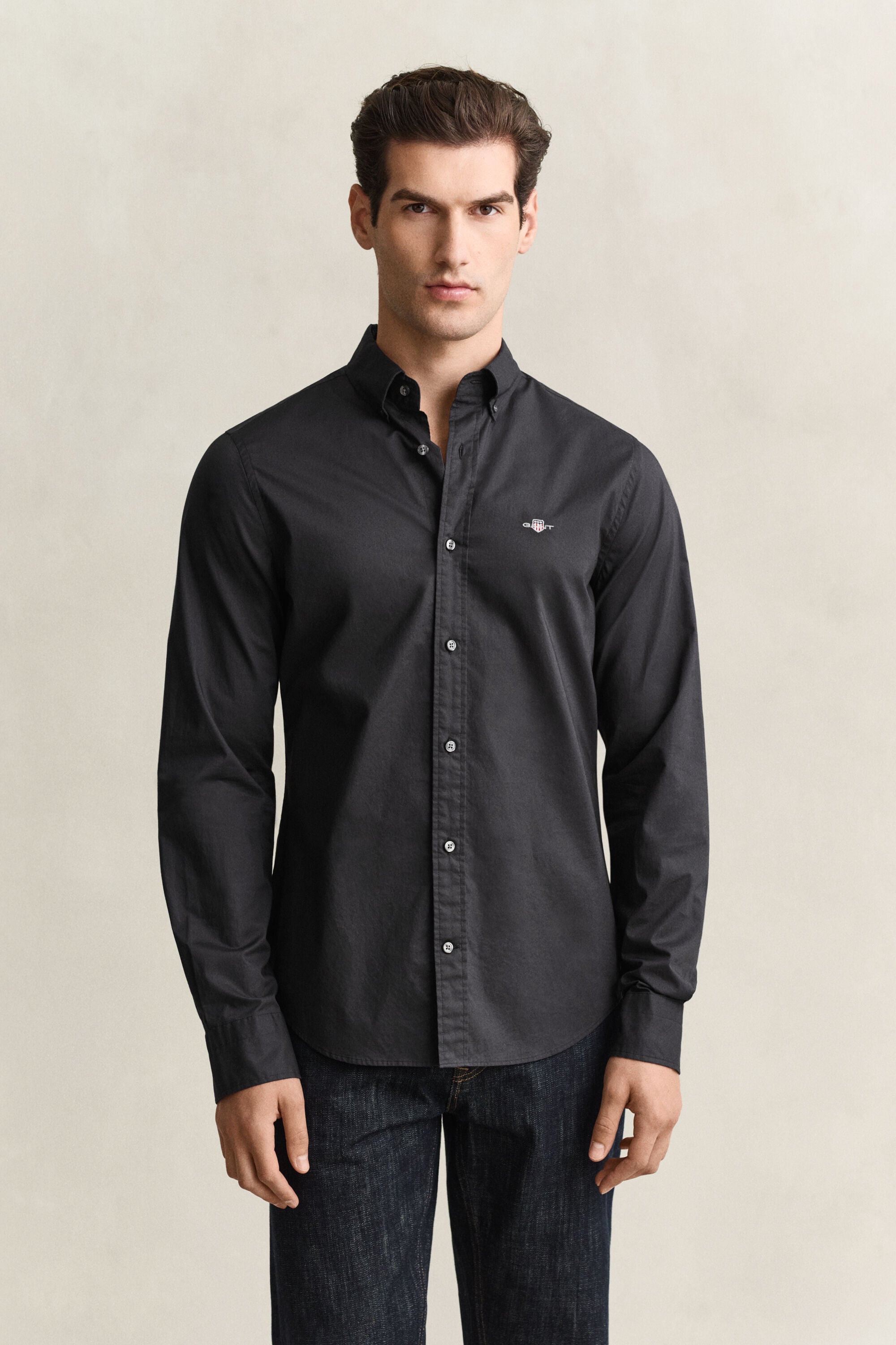 Classic Slim poplin overhemd