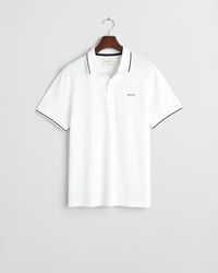 Piqué poloshirt met randdetails