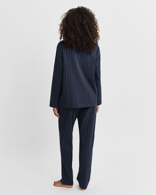 Cadeauset met satijnen pyjama met streepje