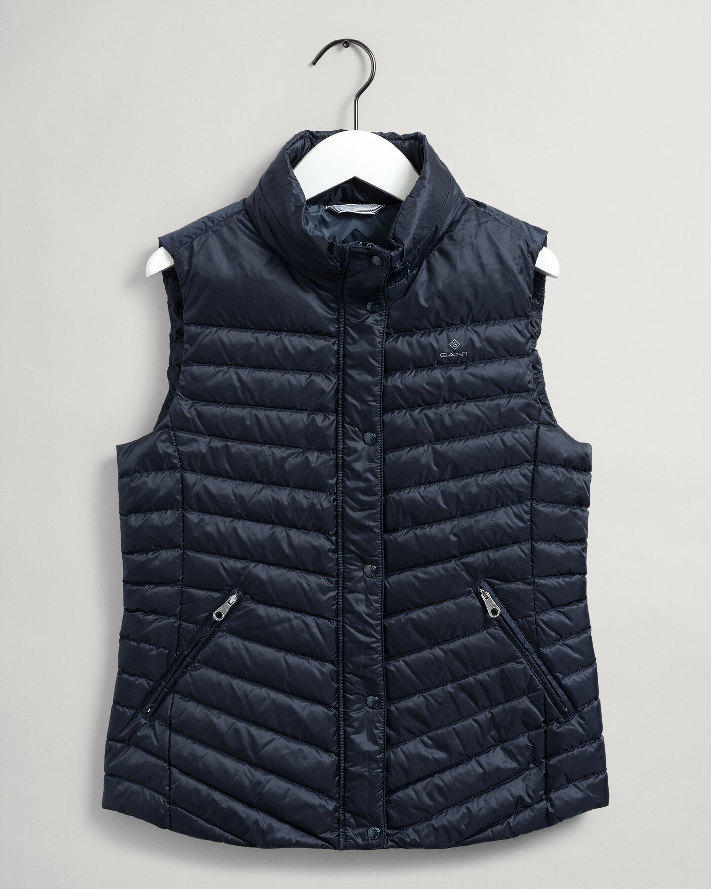 Lichte donsbodywarmer