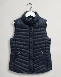 Lichte donsbodywarmer