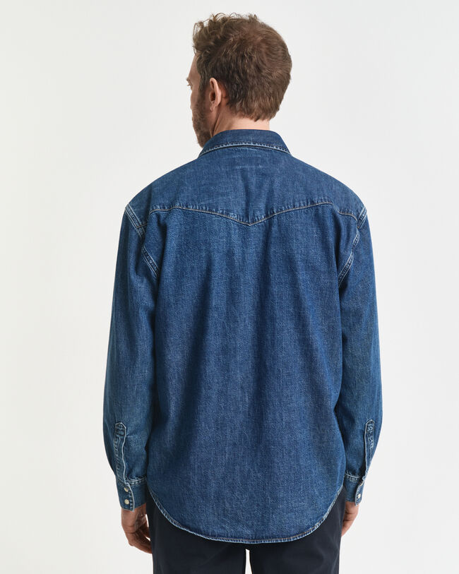 Relaxed Fit Rodeo denim overhemd
