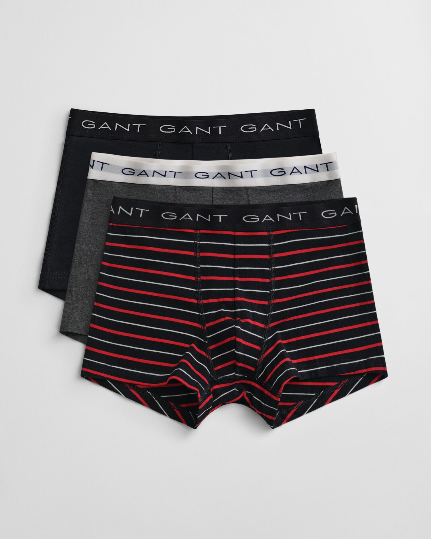 Set van drie gestreepte boxershorts in cadeauverpakking