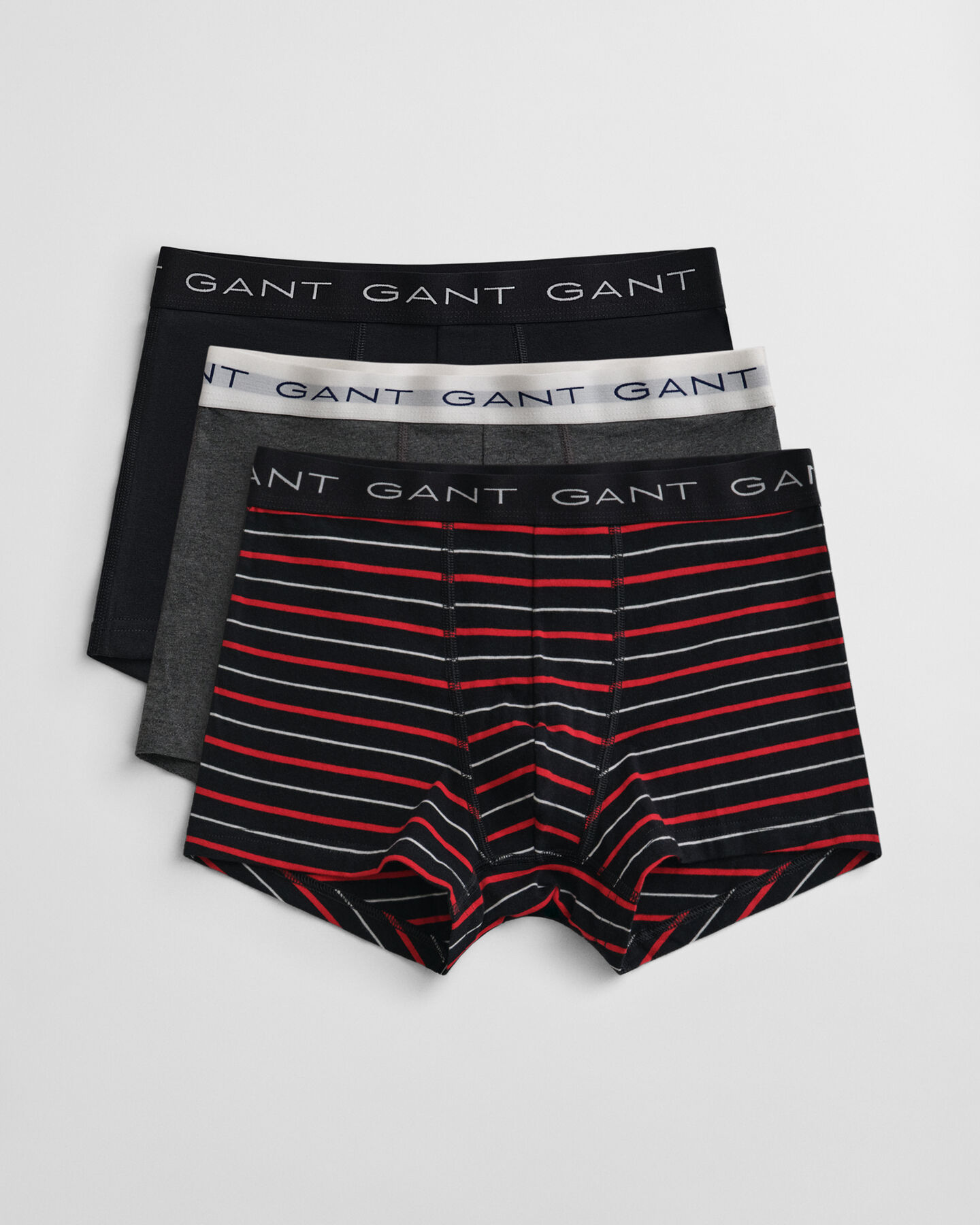 Set van drie gestreepte boxershorts in cadeauverpakking