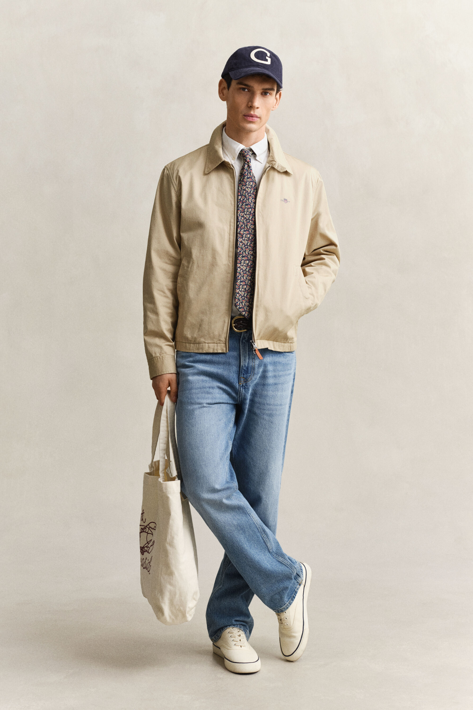 Katoenen Windcheater jack