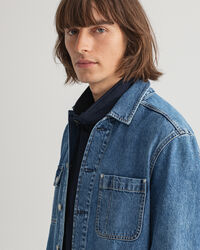 Denim overshirt