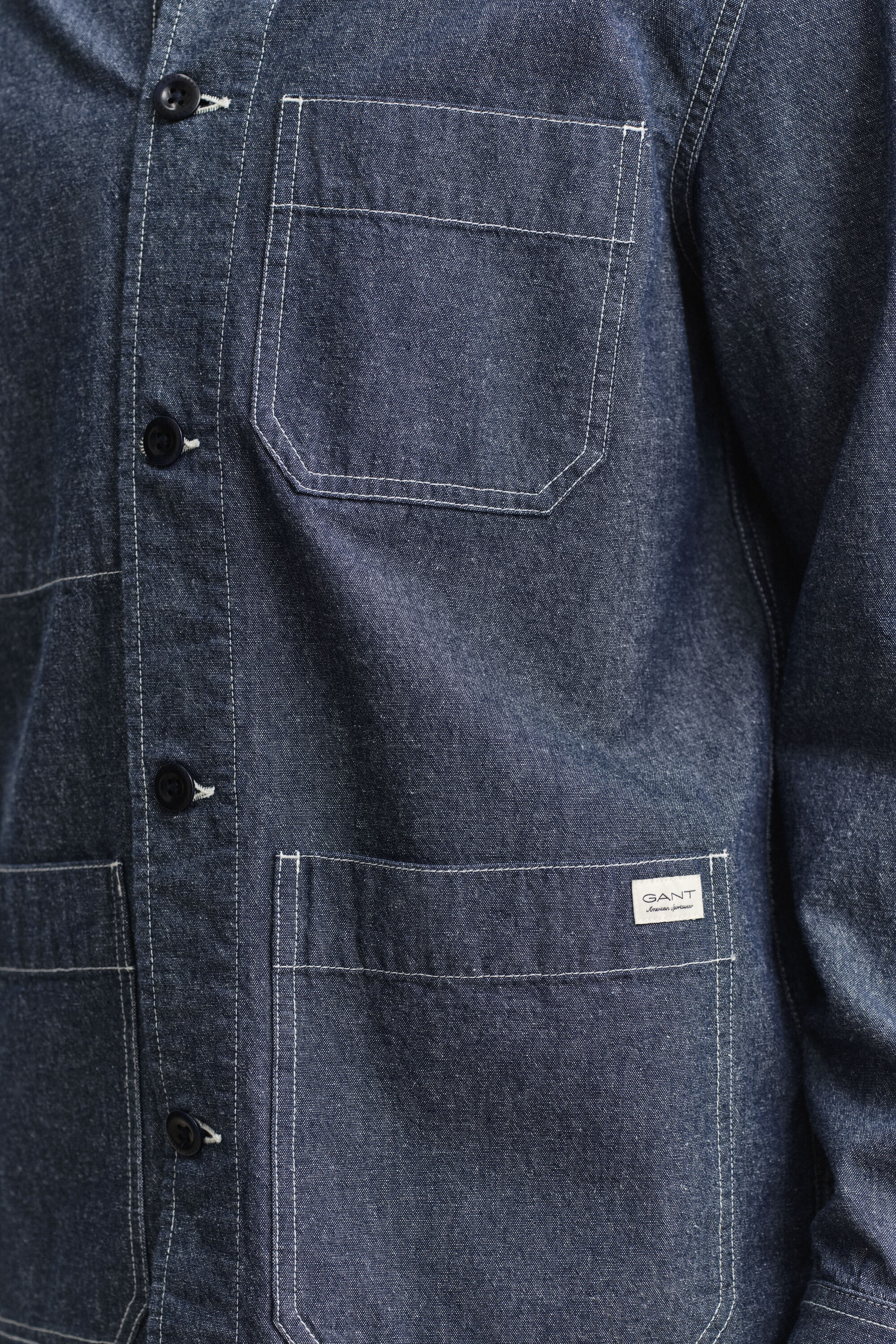 Chambray overshirt
