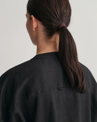 Kaftan met korte mouwen van linnen