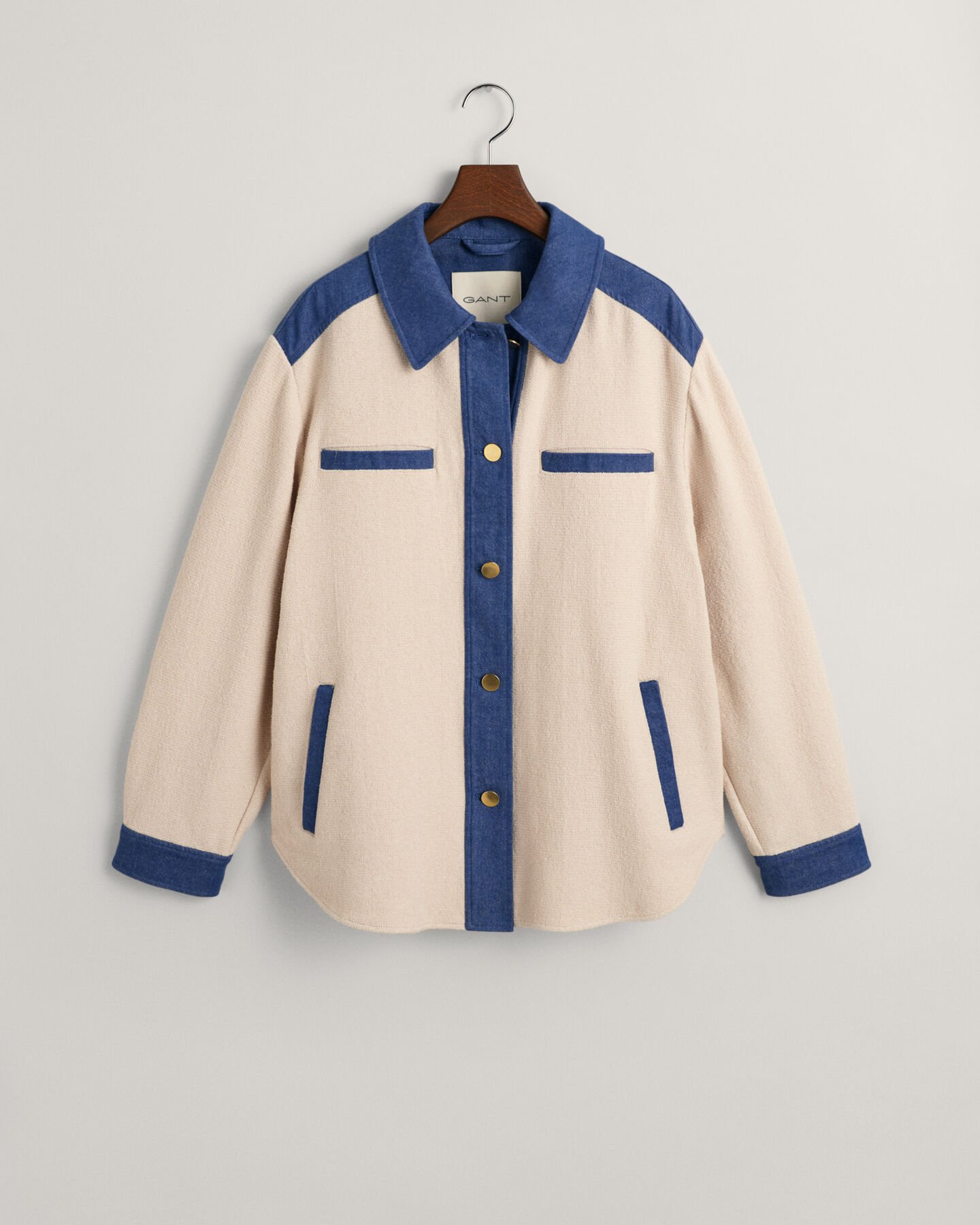 Overshirt met textuur