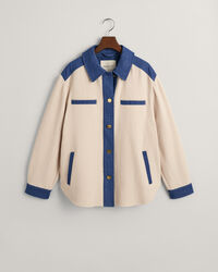 Overshirt met textuur