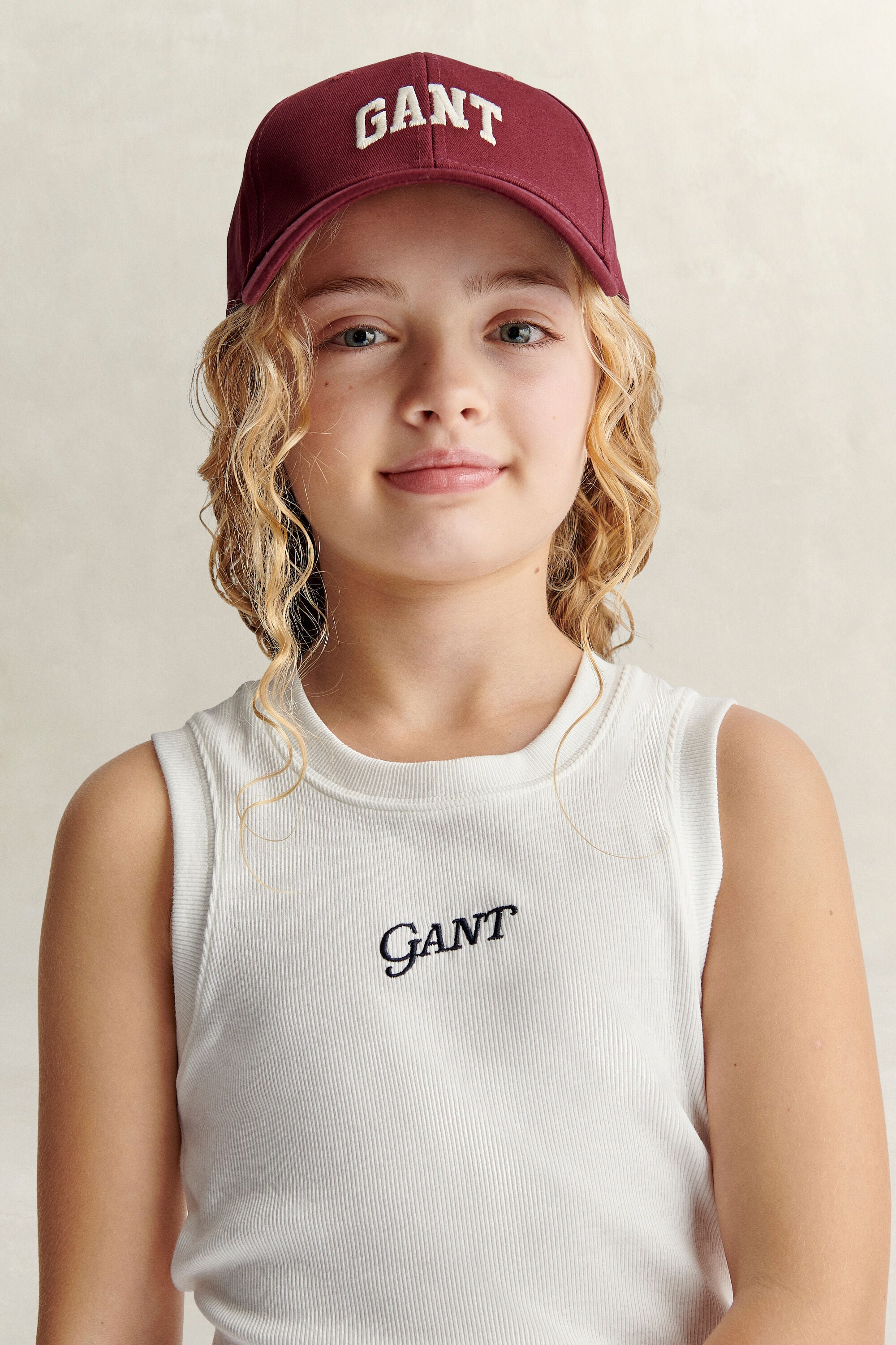 Teen Girls geribde top
