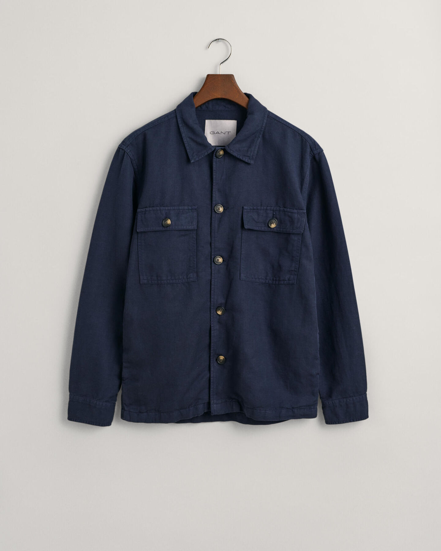 Overshirt van keper