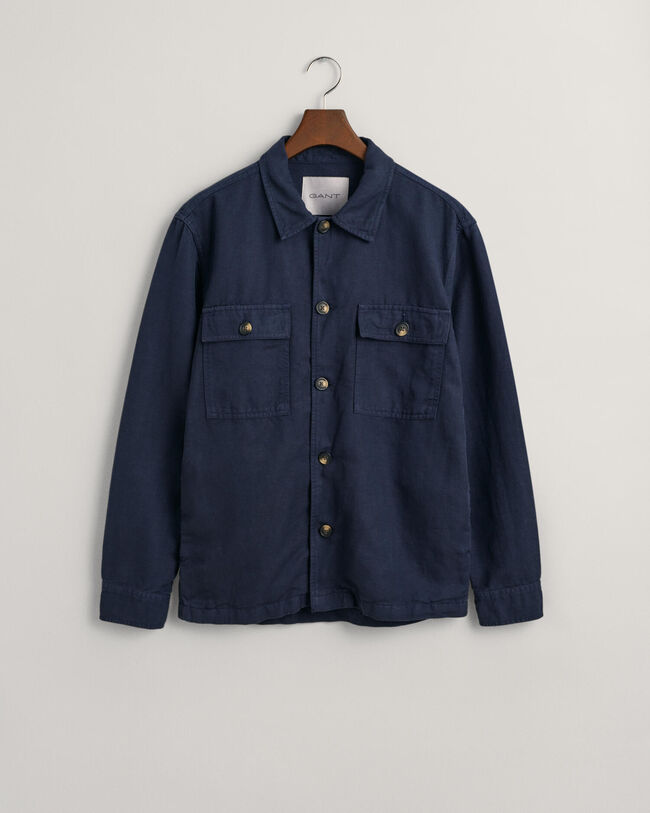 Overshirt van keper