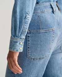 Regular Fit denim overhemd