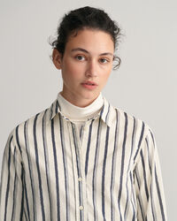 Regular Fit Rope blouse van katoenen voile