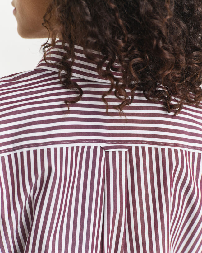 Classic poplin overhemdjurk met ceintuur