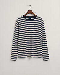 T-shirt met strepen en lange mouwen