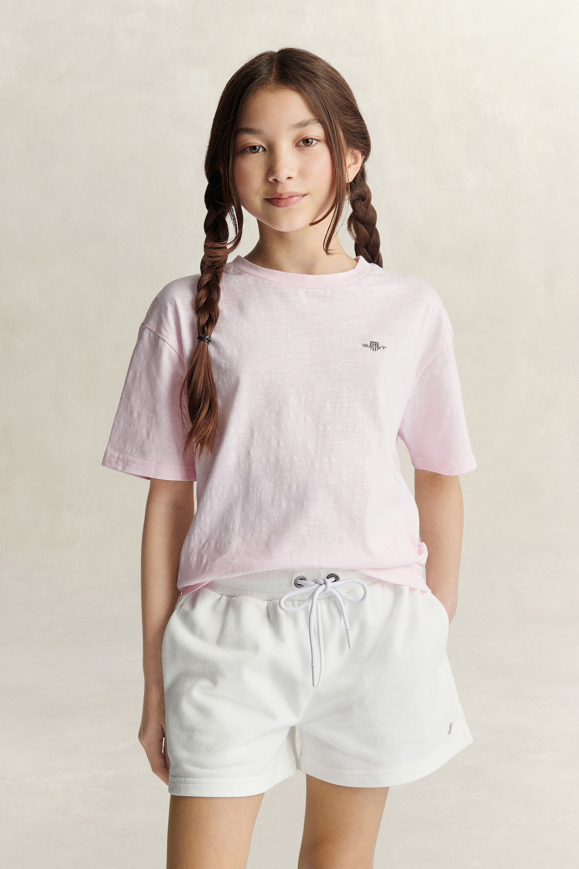 Teen Girls Slubbed T-shirt