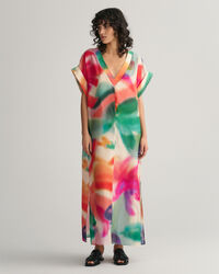 Kaftan met bloemenprint