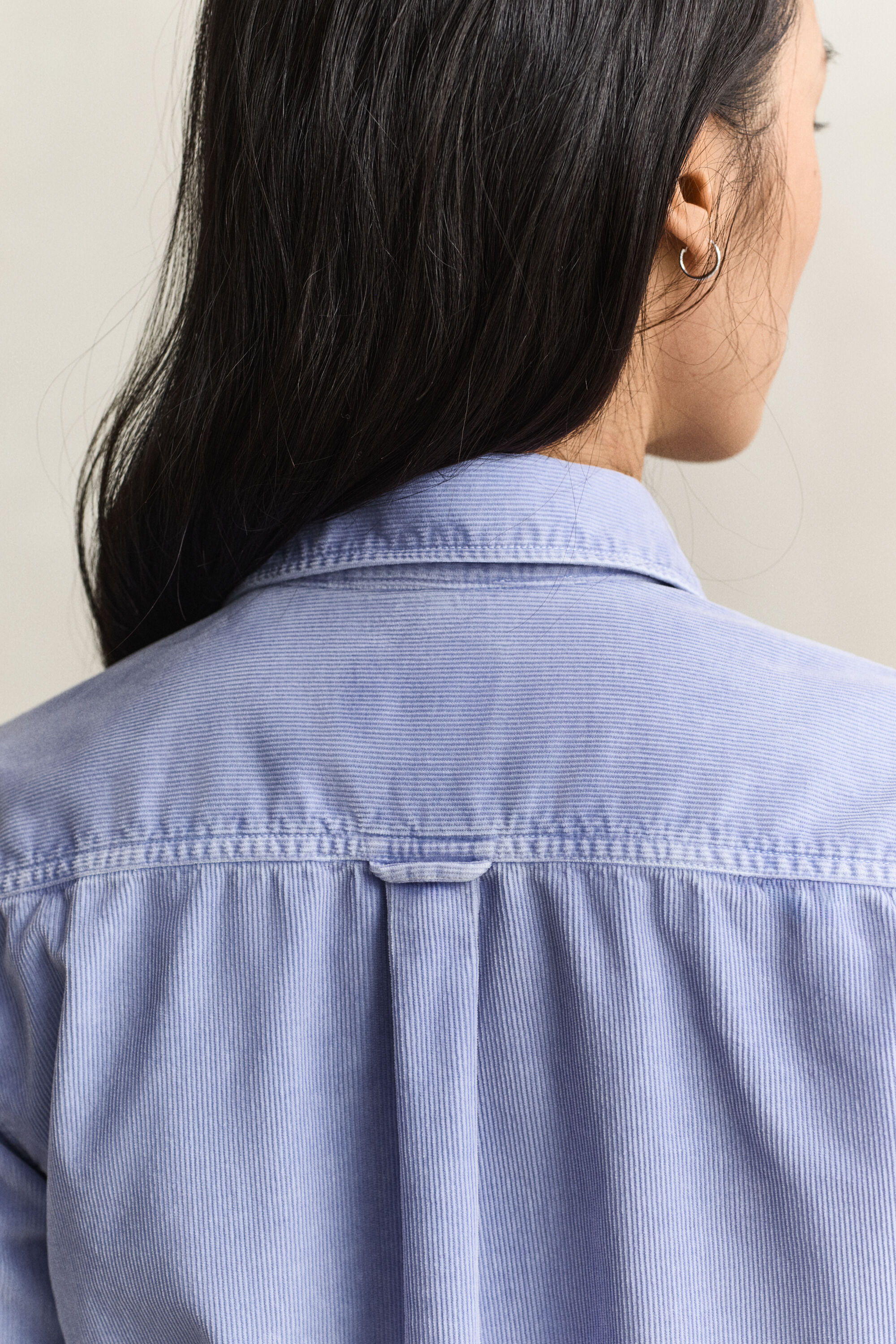 Regular corduroy overhemd