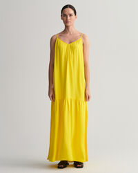 Maxi-jurk met spaghettibandjes