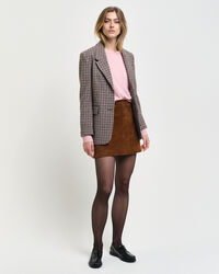 Fijngebreide trui met ronde hals