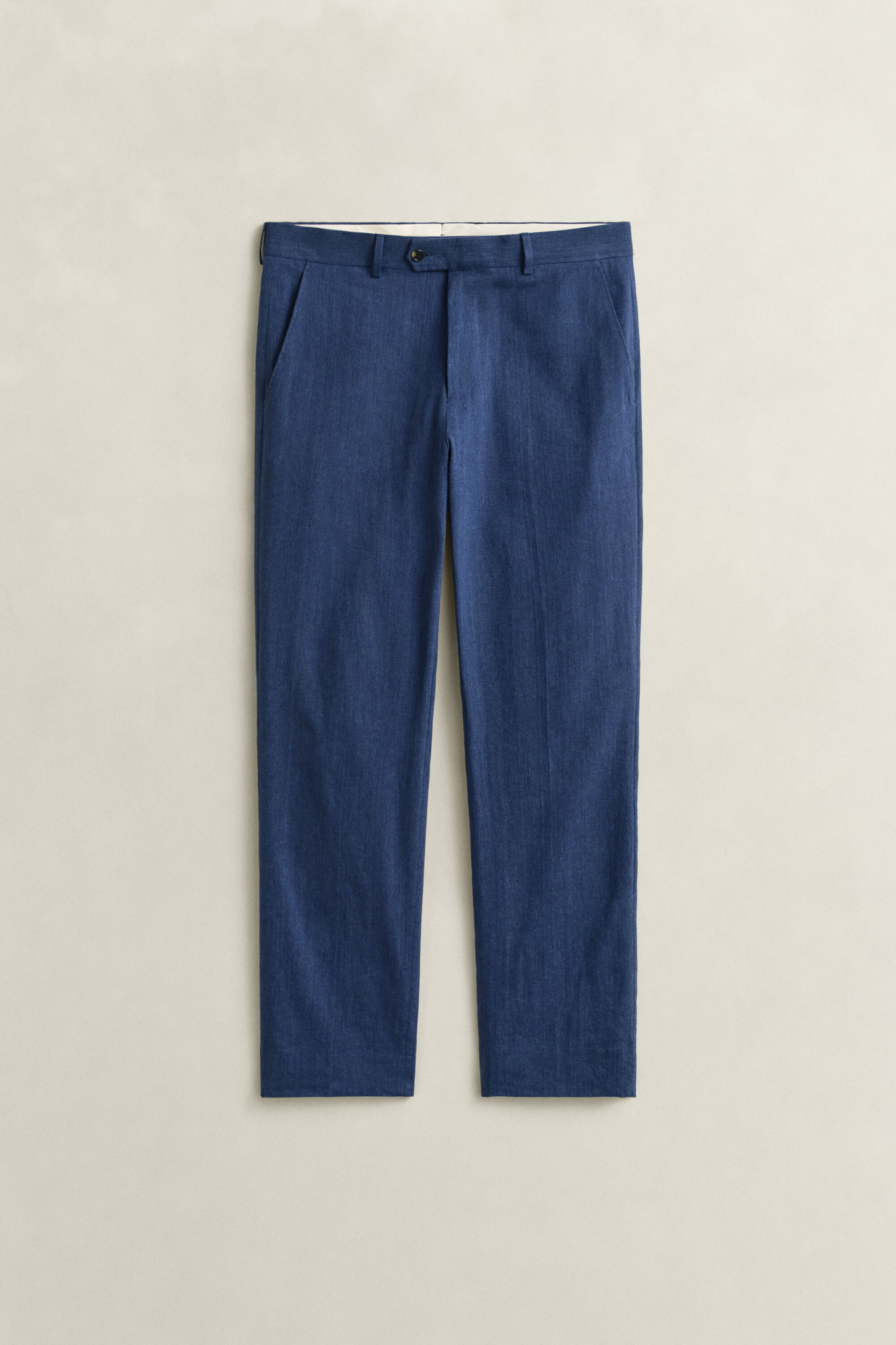 Kostuumbroek van linnenmix