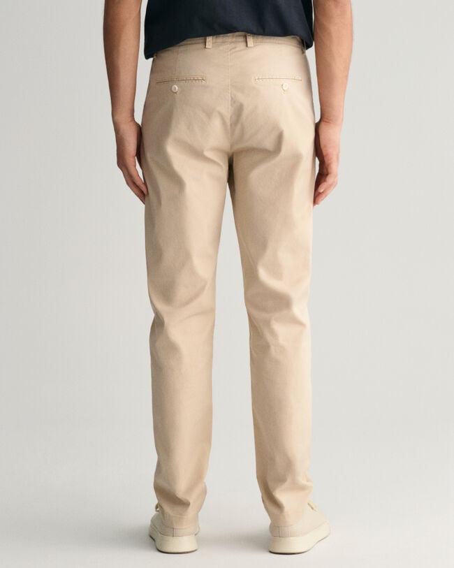 Regular Fit Sunfaded chino