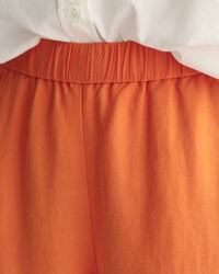 Relaxed Fit Pull-On broek van linnenmix