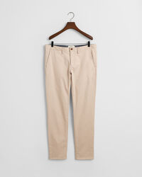 Slim Fit chino van keperstof