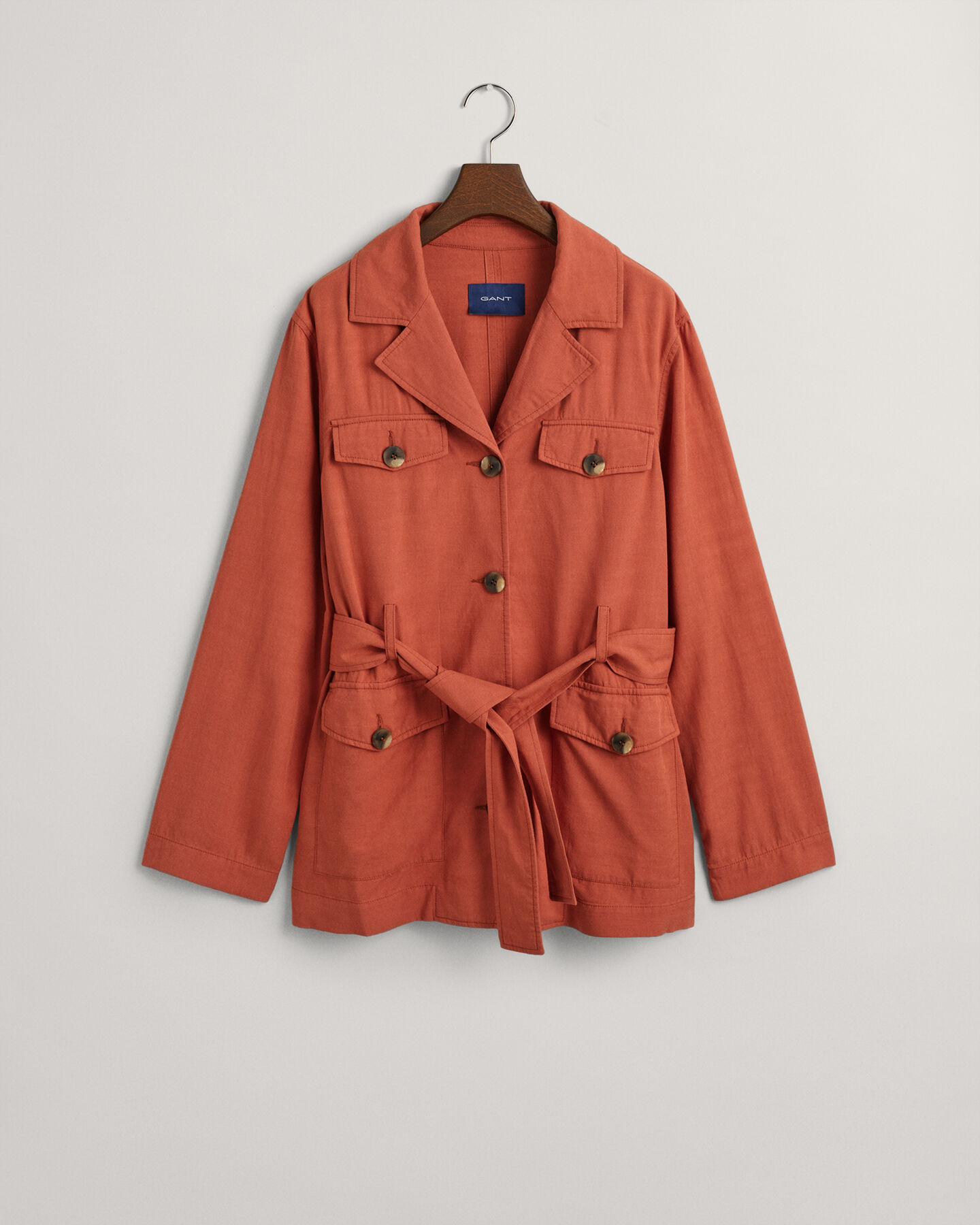 Relaxed Fit blazer met ceintuur