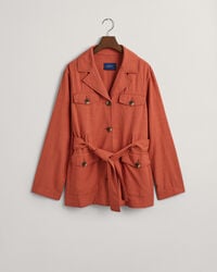 Relaxed Fit blazer met ceintuur