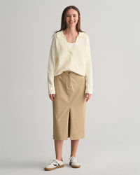 Textured gebreide Rugger