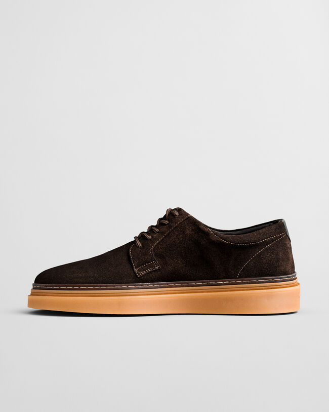 Kinzoon lage suède veterschoenen