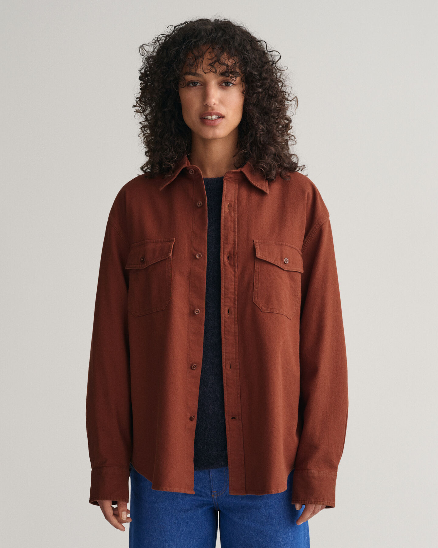 Relaxed Fit Utility-overhemd