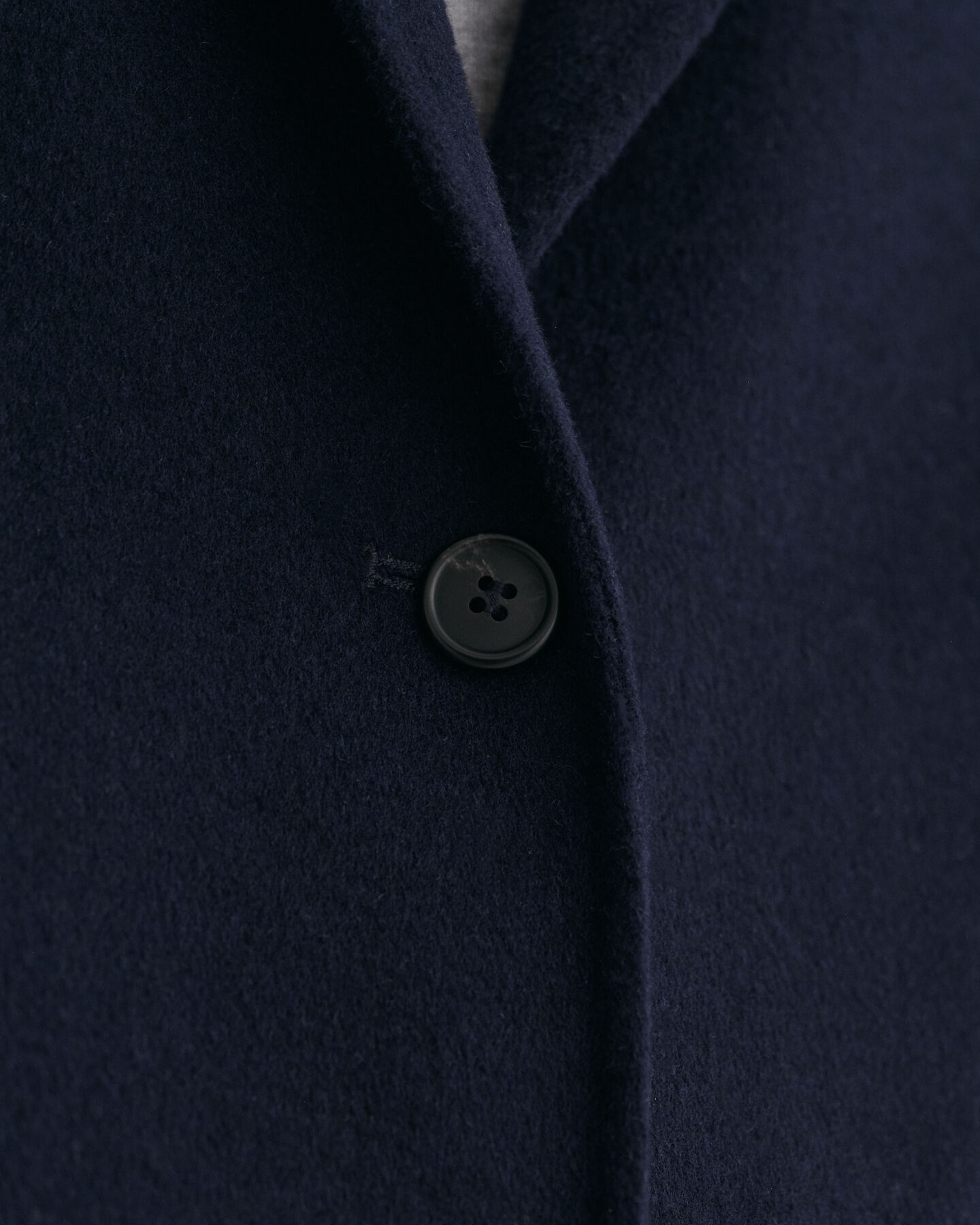 Met de hand gestikte rechte blazer