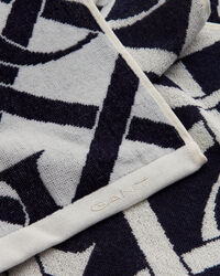 Monogram strandlaken