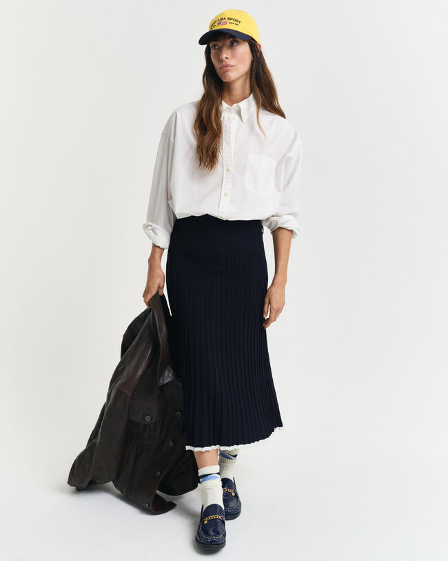 Rok van gebreid viscose