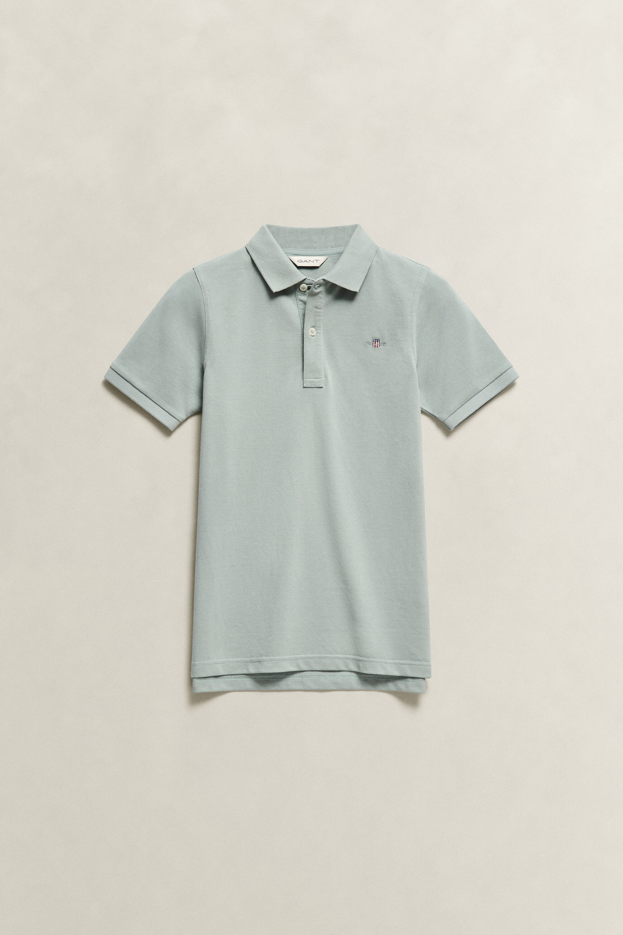 Teens Shield piqué poloshirt