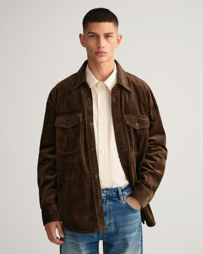 Corduroy overshirt