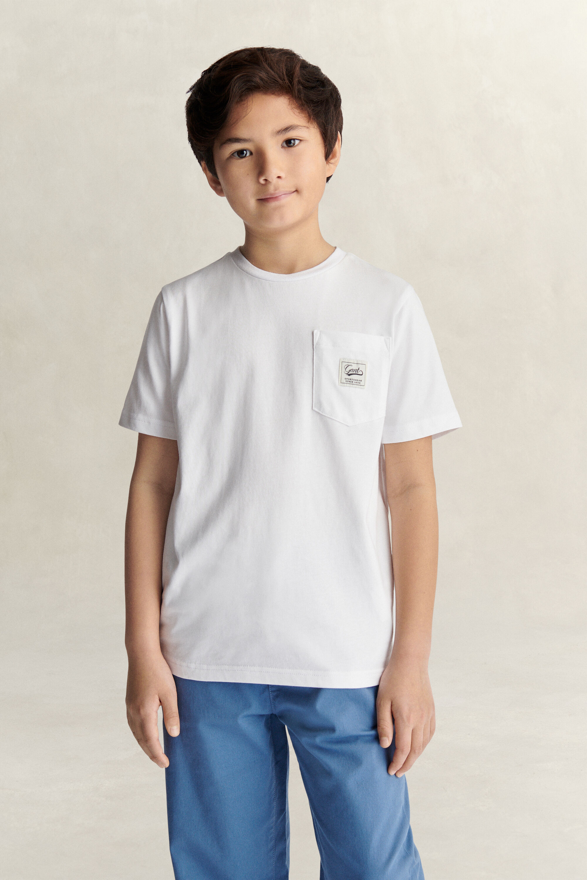 T-shirt met zakje voor tienerjongens