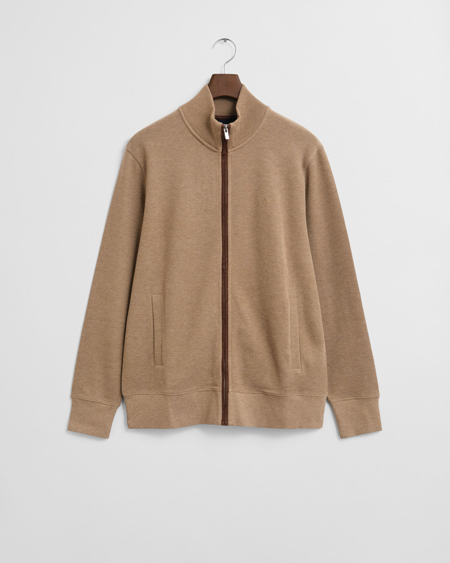 Sacker Rib vest met ritssluiting